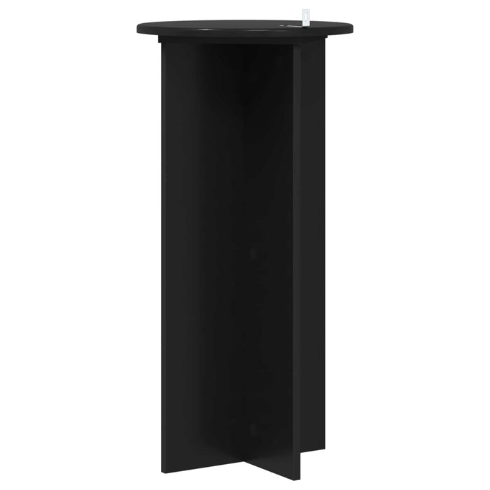 Suport pentru plante 2 pcs Negru 40 x 40 x 80 cm Lemn prelucrat - WALTI WALTI