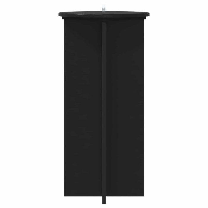 Suport pentru plante 2 pcs Negru 40 x 40 x 80 cm Lemn prelucrat - WALTI WALTI