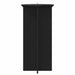 Suport pentru plante 2 pcs Negru 40 x 40 x 80 cm Lemn prelucrat - WALTI WALTI