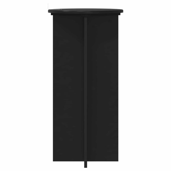 Suport pentru plante 2 pcs Negru 40 x 40 x 80 cm Lemn prelucrat - WALTI WALTI