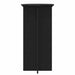 Suport pentru plante 2 pcs Negru 40 x 40 x 80 cm Lemn prelucrat - WALTI WALTI