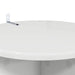 Suport pentru plante 2 pcs Alb foarte lucios 40 x 40 x 80 cm - WALTI WALTI