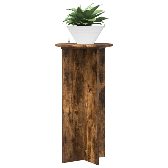 Suport pentru plante 2 pcs Stejar fumuriu 40 x 40 x 80 cm - WALTI WALTI