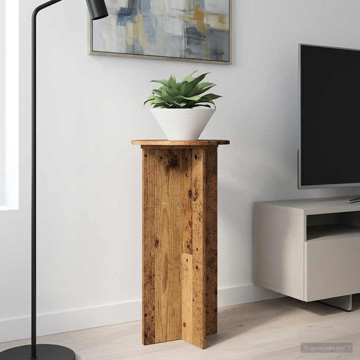 Suport pentru plante 2 pcs Lemn vechi 40 x 40 x 80 cm - WALTI WALTI