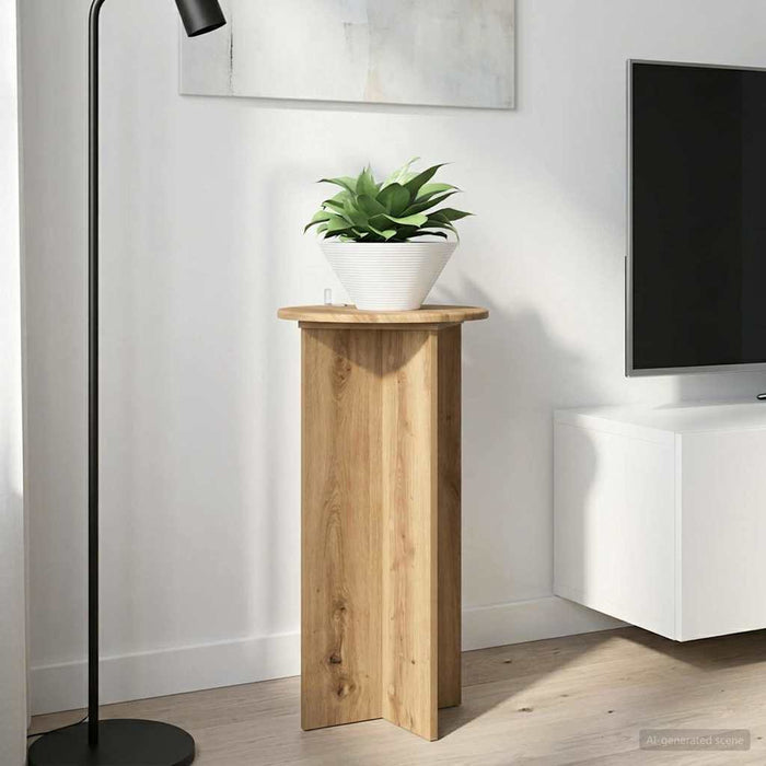 Suport pentru plante 2 pcs Stejar Artizanal 40 x 40 x 80 cm - WALTI WALTI