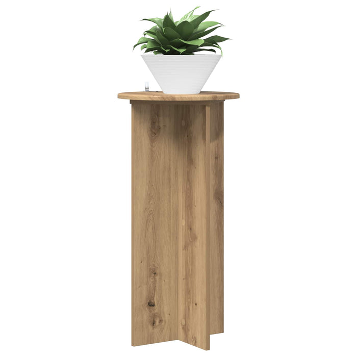Suport pentru plante 2 pcs Stejar Artizanal 40 x 40 x 80 cm - WALTI WALTI