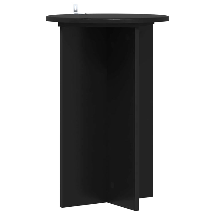 Suport pentru plante 2 pcs Negru Ø40 x 60 cm Lemn prelucrat - WALTI WALTI