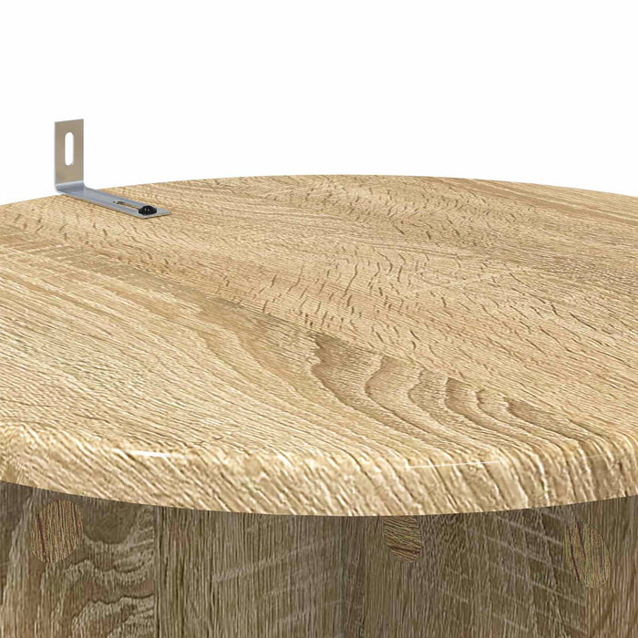 Suport pentru plante 2 pcs Stejar Sonoma Ø40 x 60 cm - WALTI WALTI