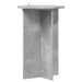 Suport pentru plante 2 pcs Gri Beton Ø40 x 60 cm Lemn prelucrat - WALTI WALTI