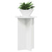 Suport pentru plante 2 pcs Alb foarte lucios Ø40 x 60 cm - WALTI WALTI
