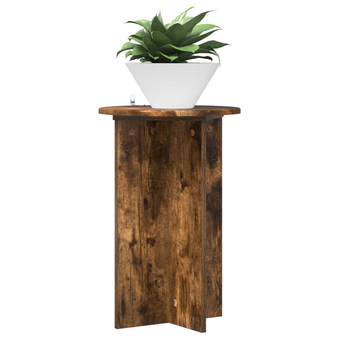 Suport pentru plante 2 pcs Stejar fumuriu Ø40 x 60 cm - WALTI WALTI