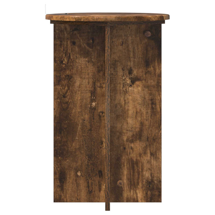 Suport pentru plante 2 pcs Stejar fumuriu Ø40 x 60 cm - WALTI WALTI
