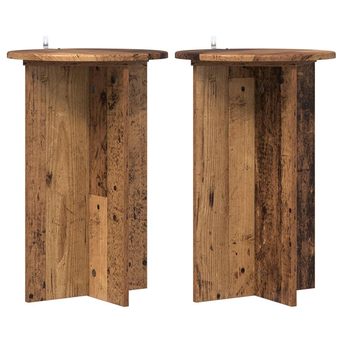 Suport pentru plante 2 pcs Lemn vechi Ø40 x 60 cm - WALTI WALTI