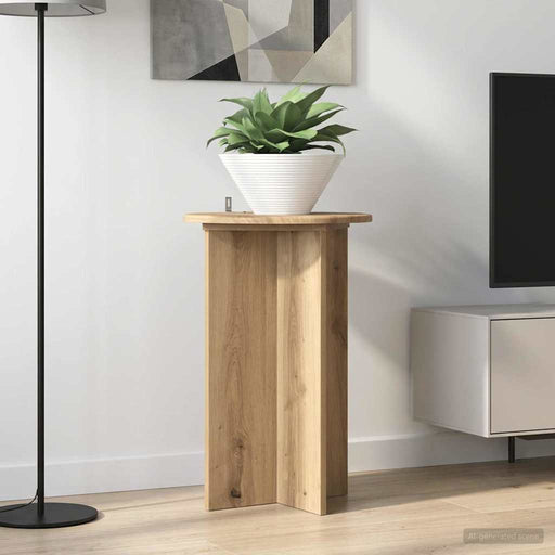 Suport pentru plante 2 pcs Stejar Artizanal Ø40 x 60 cm - WALTI WALTI