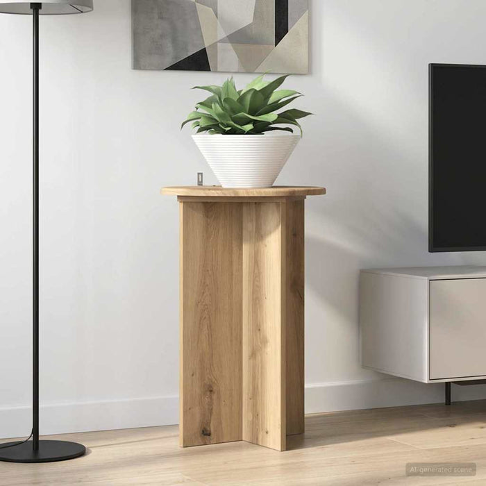Suport pentru plante 2 pcs Stejar Artizanal Ø40 x 60 cm - WALTI WALTI