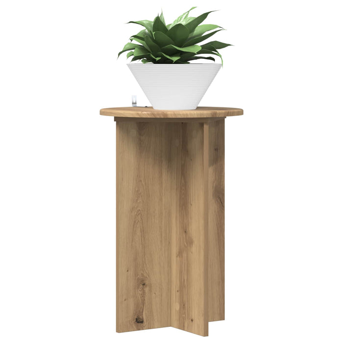 Suport pentru plante 2 pcs Stejar Artizanal Ø40 x 60 cm - WALTI WALTI