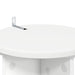 Suport pentru plante 2 pcs Alb Ø29,5 x 60 cm Lemn prelucrat - WALTI WALTI