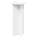 Suport pentru plante 2 pcs Alb Ø29,5 x 60 cm Lemn prelucrat - WALTI WALTI