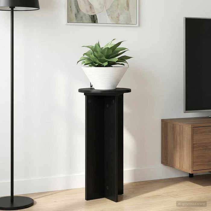 Suport pentru plante 2 pcs Negru 29,5 x 29,5 x 60 cm - WALTI WALTI