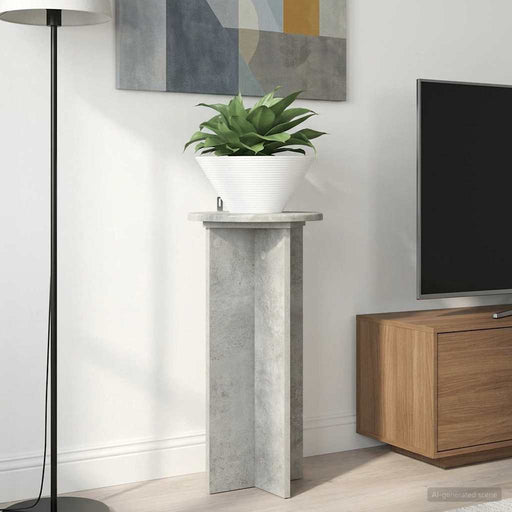 Suport pentru plante 2 pcs Gri Beton 29,5 x 29,5 x 60 cm - WALTI WALTI