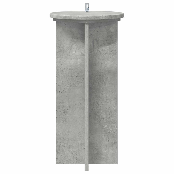 Suport pentru plante 2 pcs Gri Beton 29,5 x 29,5 x 60 cm - WALTI WALTI