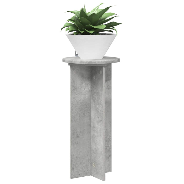 Suport pentru plante 2 pcs Gri Beton 29,5 x 29,5 x 60 cm - WALTI WALTI