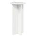 Suport pentru plante 2 pcs Alb foarte lucios Lemn prelucrat - WALTI WALTI