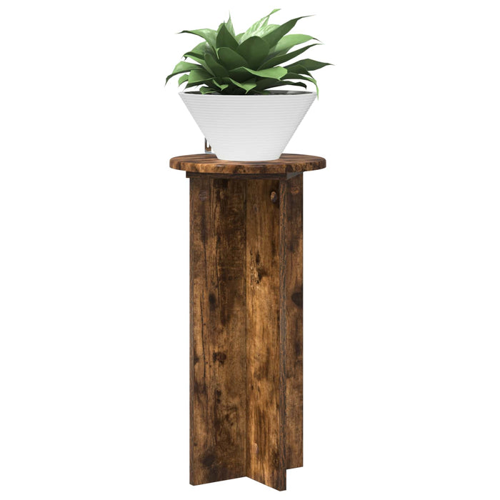 Suport pentru plante 2 pcs Stejar fumuriu 29,5 x 29,5 x 60 cm - WALTI WALTI