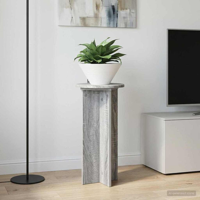 Suport pentru plante 2 pcs Sonoma gri 29,5 x 29,5 x 60 cm - WALTI WALTI