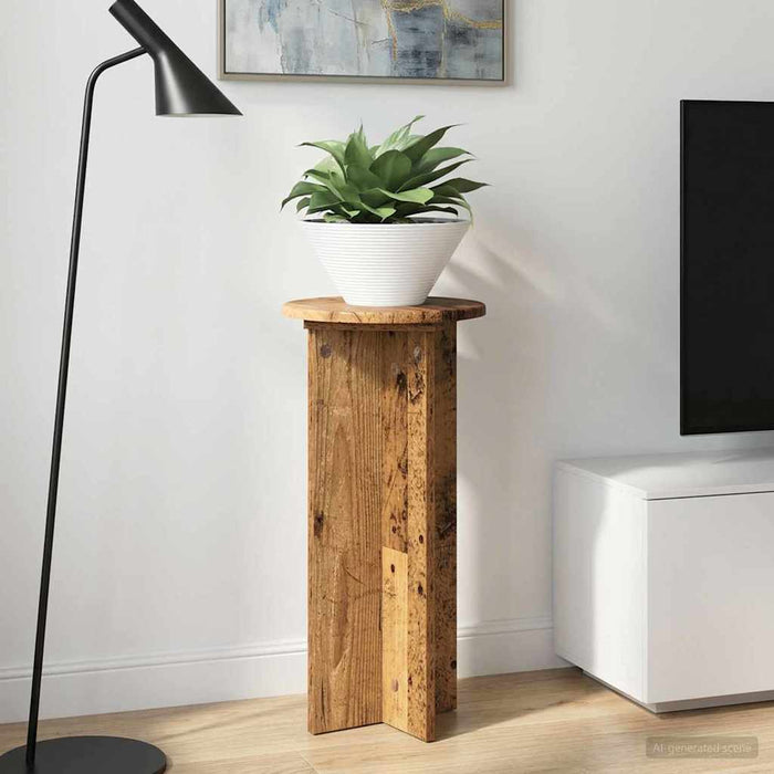 Suport pentru plante 2 pcs Lemn vechi 29,5 x 29,5 x 60 cm - WALTI WALTI