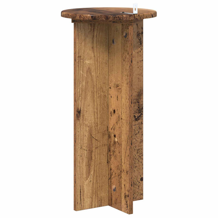 Suport pentru plante 2 pcs Lemn vechi 29,5 x 29,5 x 60 cm - WALTI WALTI