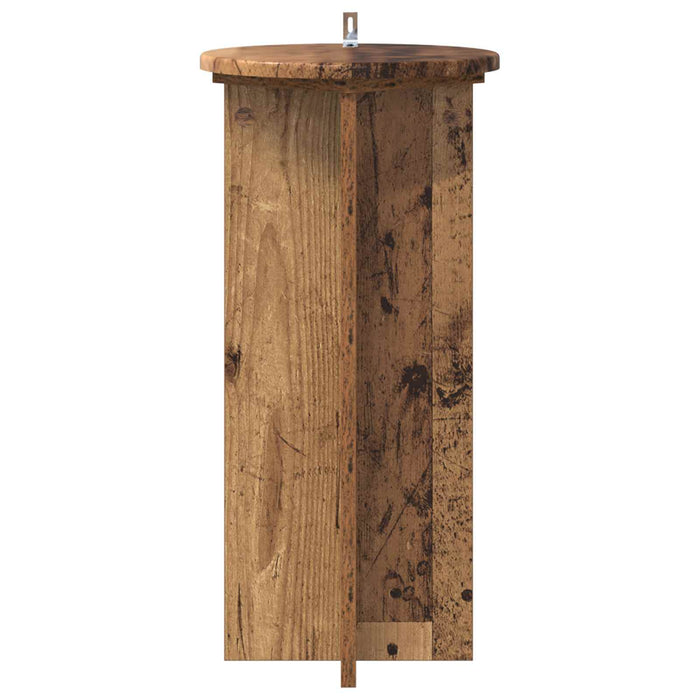 Suport pentru plante 2 pcs Lemn vechi 29,5 x 29,5 x 60 cm - WALTI WALTI