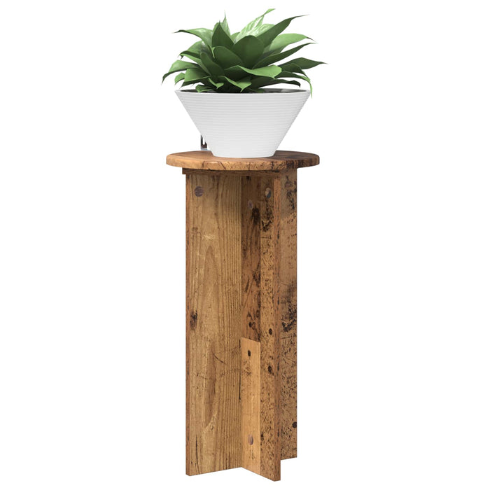 Suport pentru plante 2 pcs Lemn vechi 29,5 x 29,5 x 60 cm - WALTI WALTI