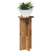 Suport pentru plante 2 pcs Lemn vechi 29,5 x 29,5 x 60 cm - WALTI WALTI