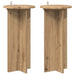 Suport pentru plante 2 pcs Stejar Artizanal 29,5 x 29,5 x 60 cm - WALTI WALTI