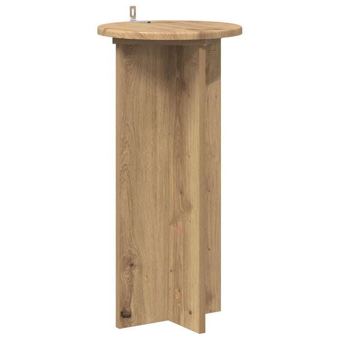 Suport pentru plante 2 pcs Stejar Artizanal 29,5 x 29,5 x 60 cm - WALTI WALTI