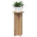 Suport pentru plante 2 pcs Stejar Artizanal 29,5 x 29,5 x 60 cm - WALTI WALTI