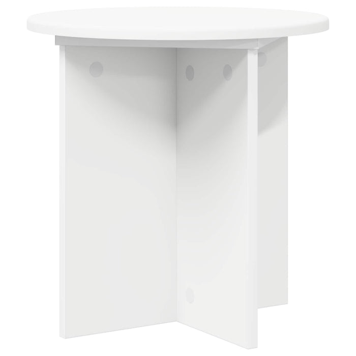Suport pentru plante 2 pcs Alb Ø40 x 40 cm Lemn prelucrat - WALTI WALTI