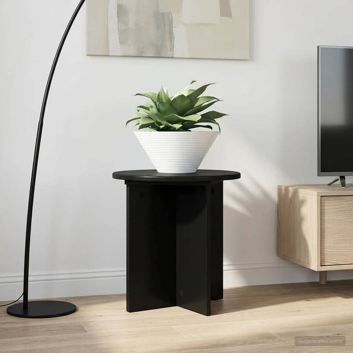 Suport pentru plante 2 pcs Negru 40 x 40 x 40 cm Lemn prelucrat - WALTI WALTI