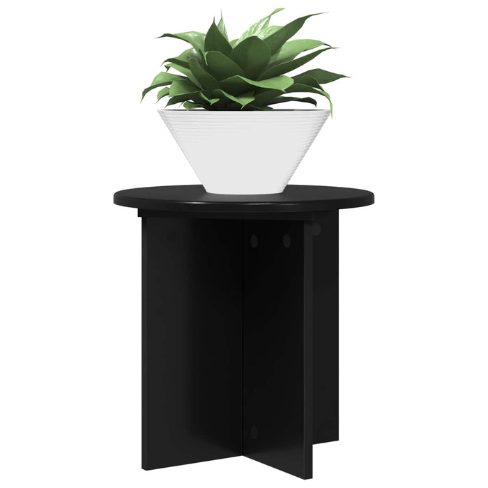 Suport pentru plante 2 pcs Negru 40 x 40 x 40 cm Lemn prelucrat - WALTI WALTI