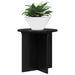 Suport pentru plante 2 pcs Negru 40 x 40 x 40 cm Lemn prelucrat - WALTI WALTI