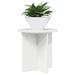 Suport pentru plante 2 pcs Alb foarte lucios 40 x 40 x 40 cm - WALTI WALTI
