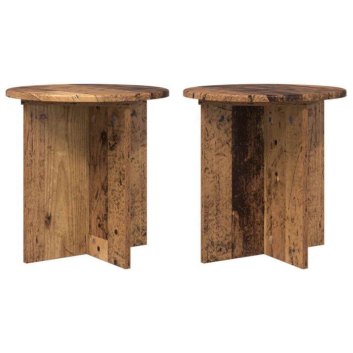 Suport pentru plante 2 pcs Lemn vechi 40 x 40 x 40 cm - WALTI WALTI