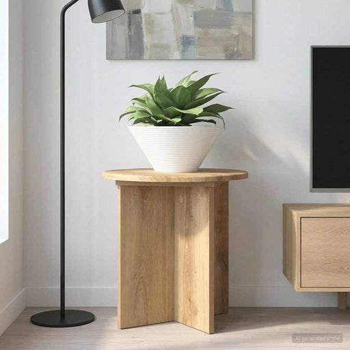 Suport pentru plante 2 pcs Stejar Artizanal 40 x 40 x 40 cm - WALTI WALTI