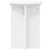 Suport pentru plante 2 pcs Alb Ø29,5 x 40 cm Lemn prelucrat - WALTI WALTI
