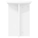 Suport pentru plante 2 pcs Alb Ø29,5 x 40 cm Lemn prelucrat - WALTI WALTI