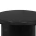 Suport pentru plante 2 pcs Negru Ø29,5 x 40 cm Lemn prelucrat - WALTI WALTI