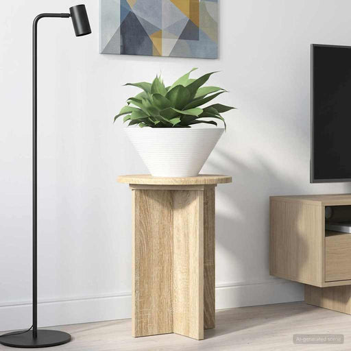 Suport pentru plante 2 pcs Stejar Sonoma Ø29,5 x 40 cm - WALTI WALTI