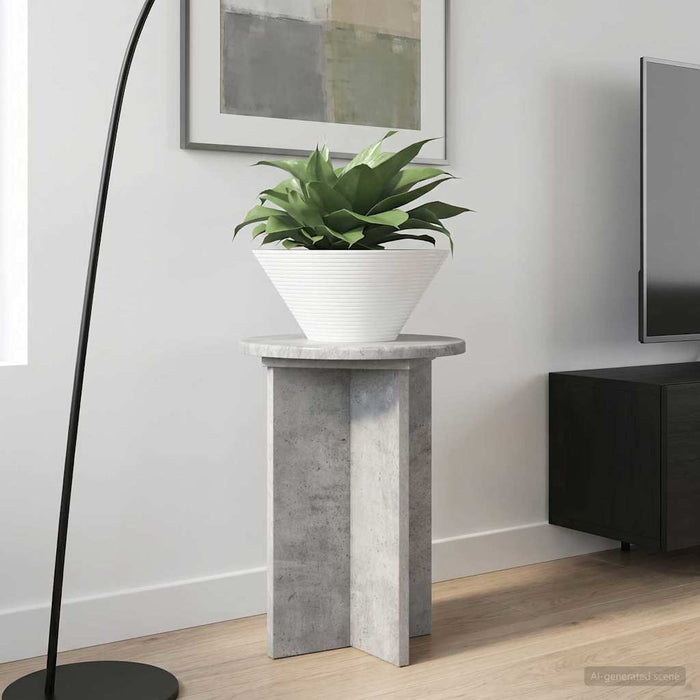 Suport pentru plante 2 pcs Gri Beton Ø29,5 x 40 cm - WALTI WALTI