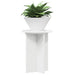 Suport pentru plante 2 pcs Alb foarte lucios Ø29,5 x 40 cm - WALTI WALTI